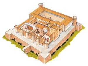 Aljaferia. Saragosse, Espagne. Palais islamique - Fernando Aznar Cenamor